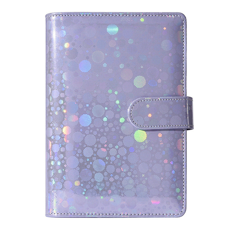 Wholesale Splicing Binder Leather PU Cash Budget Binder Notebook